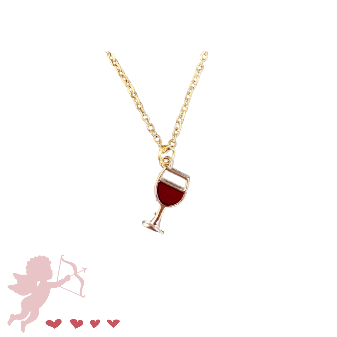 Wine Glass Necklace