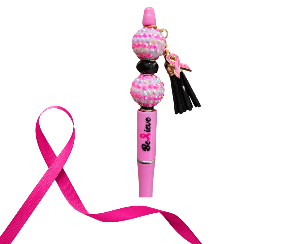 "Believe" Breast Cancer Awareness Pen